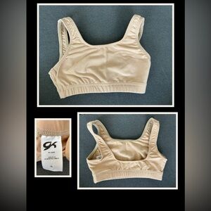 New w/o Tags! Compression GK Sports Bra Tan CL